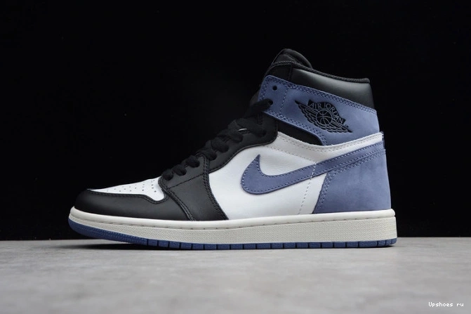 RETRO “BLUE 555088-115 HIGH JORDAN 1 AIR MOON” OG 0809